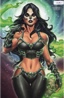 Grimm Fairy Tales 2022 Holiday Pinup Special # 1F (November Silver Collectible Cover, Limited to 299)