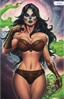 Grimm Fairy Tales 2022 Holiday Pinup Special # 1H (November Platinum Collectible Cover, Limited to 99)
