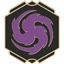 Reign of Jafar - Amethyst Ink Symbol - Lorcana League Pin