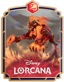 The First Chapter - Scar – Fiery Usurper - Lorcana League Pin